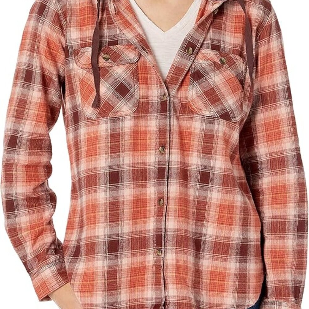 Carhartt Women's Shirt, Redwood/XS